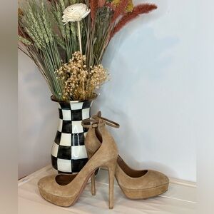 Aquazurra Suede Platform Stiletto New Condition